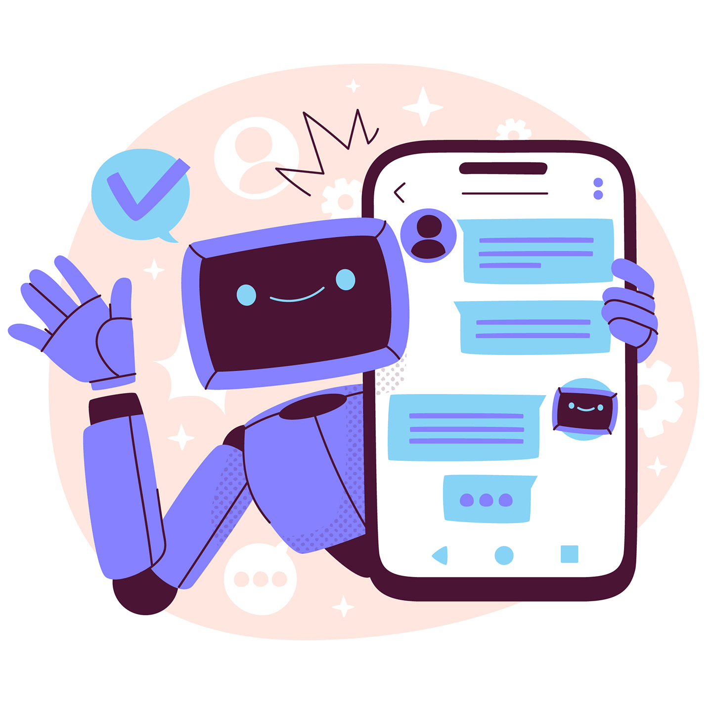 AI Chatbots Are Taking Over,But Are They Replacing Us Too Fast?-content illustrations.3