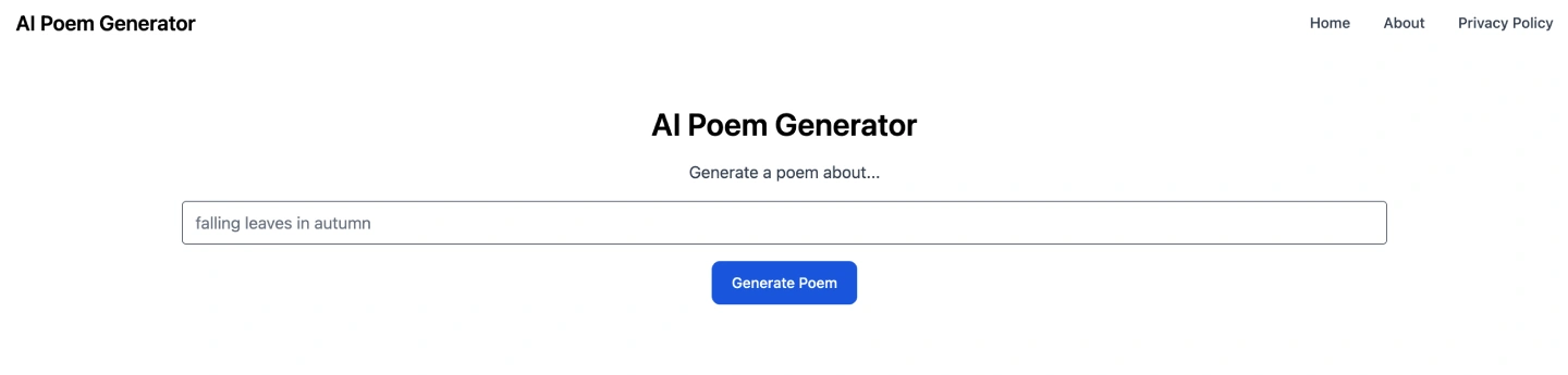aipoemgenerator.org