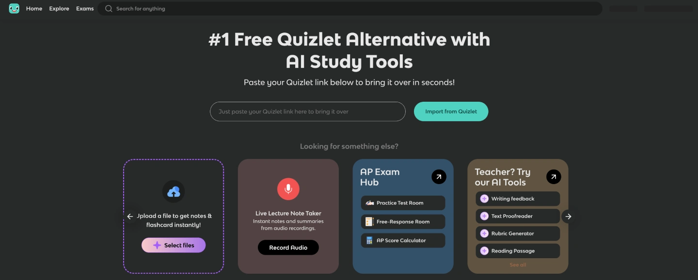 knowt screenshot