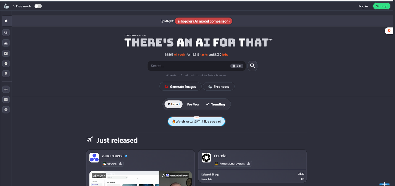 there s an ai for that