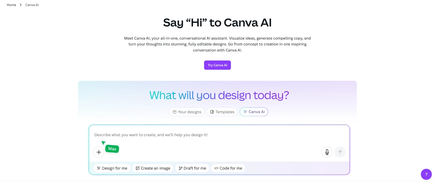 canva ai