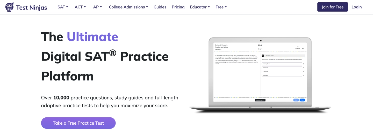 test ninjas essay editor