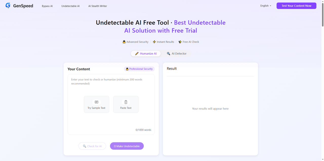genspeed undetectable ai