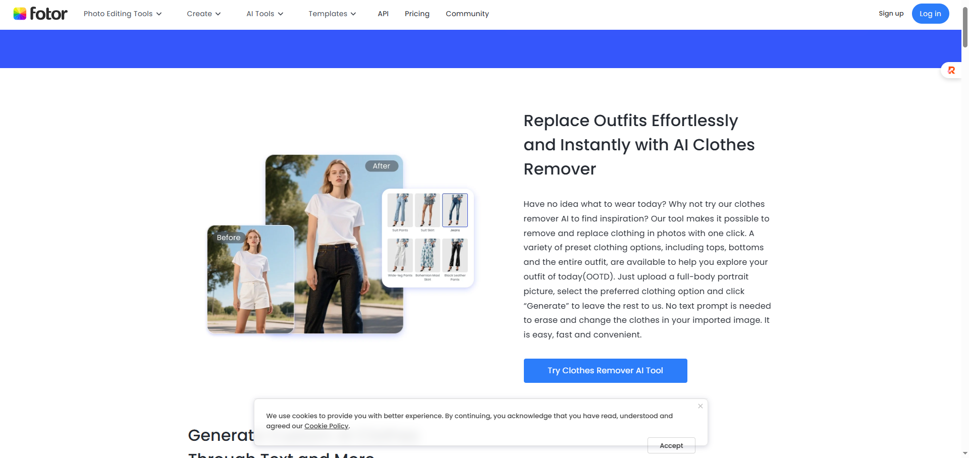 fotor clothes remover