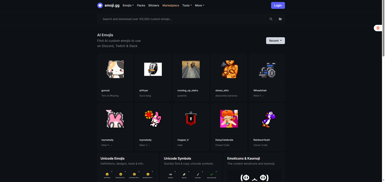 emoji.gg ai powered mode