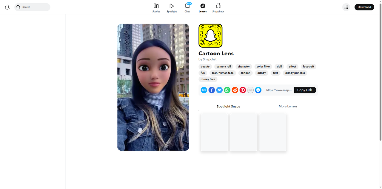 snapchat cartoon filters